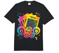 Bingo Balls Colorsplash Mujeres Hombres Bingo Comfort Colors Adult Heavyweight T-Shirt