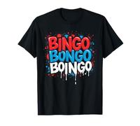 Bingo Bongo Boingo Divertido Retro Juego Ritmo Camiseta