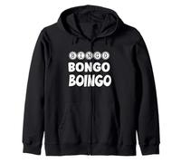 Bingo Bongo Boingo Divertido Retro Juego Ritmo Sudadera con Capucha