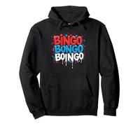 Bingo Bongo Boingo Divertido Retro Juego Ritmo Sudadera con Capucha