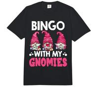 Bingo con Mis Gnomios Mujeres Hombres Divertido Bingo Comfort Colors Adult Heavyweight T-Shirt