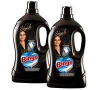 Bingo Detergente líquido para ropa negra - 2 x 4 l - con protección de color