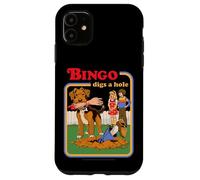 Bingo Digs a Hole Sarcastic Dog Retro Funny Adult Humor Carcasa para iPhone 11