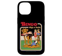 Bingo Digs a Hole Sarcastic Dog Retro Funny Adult Humor Carcasa para iPhone 14