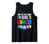 Bingo fuera de mi camino voy a jugador de bingo Camiseta sin Mangas