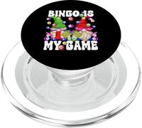 Bingo Is My Game Funny GNOME Saying For Crazy Bingo Lady PopSockets PopGrip para MagSafe