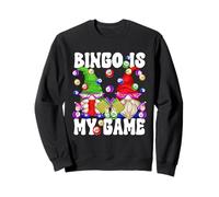 Bingo Is My Game Funny GNOME Saying For Crazy Bingo Lady Sudadera