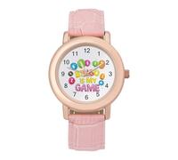 Bingo is My Game - Reloj de pulsera para mujer, correa suave, regalo para cumpleaños, día de San Valentín