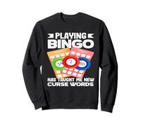 Bingo Jugar Bingo Me Ha Enseñado Nuevas Palabras Maldiciones Sudadera