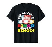 Bingo Lo Que Sucede En Estancias En Bingo Player Camiseta