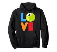 Bingo Love 4 Divertidos Colores Vibrantes Amantes del Juego Sudadera con Capucha