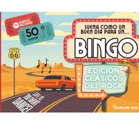 ¡BINGO MUSICAL! EDICIÓN: CLÁSICOS DEL ROCK: Juego salvaje para fiestas y reuniones. 50 cartones únicos con himnos del rock. ¡AC/DC, NIRVANA, ROLLING ... N’ ROSES, QUEEN, BON JOVI, RED HOT Y MÁS!