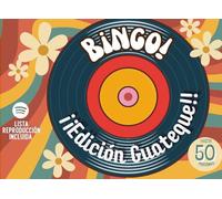 BINGO MUSICAL EDICIÓN GUATEQUE | El juego más divertido con las mejores canciones de los 60, 70 y 80 en España: Incluye cartones y playlist | Juego ... fiestas y jubilaciones| Hasta 50 jugadores