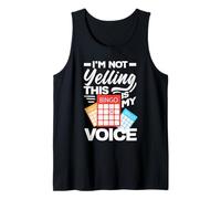 Bingo No estoy gritando Esta es mi voz Camiseta sin Mangas