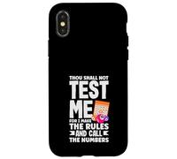 Bingo No me probarás Yo hago las reglas Carcasa para iPhone X/XS
