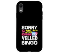 Bingo Perdón Por Lo Que Dije Gritó Bingo Carcasa para iPhone XR
