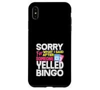 Bingo Perdón Por Lo Que Dije Gritó Bingo Carcasa para iPhone XS Max