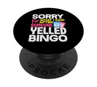 Bingo Perdón Por Lo Que Dije Gritó Bingo PopSockets PopGrip Adhesivo