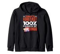 Bingo Pronóstico de hoy 100% Chance Player Sudadera con Capucha