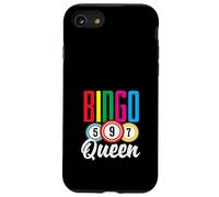 Bingo Queen 597 Jugador de Bingo Divertido Juego Colorido Carcasa para iPhone SE (2020) / 7 / 8