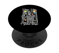 Bingo Time Funny Bingo Jugador Juego Amante Humor PopSockets PopGrip Adhesivo