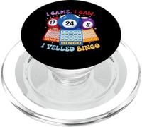Bingo Time Funny Bingo Jugador Juego Amante Humor PopSockets PopGrip para MagSafe