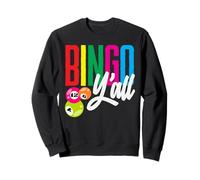 Bingo Todos ustedes Coloridos Números Divertido Bingo Sudadera