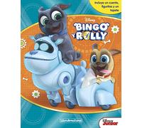 Bingo y Rolly. Libroaventuras: Incluye un cuento, figuritas y un tapete