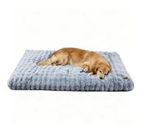 BingoPaw Cama para Perros y Humanos, 200x130x18cm Cama De Perro para Personas Cálida y Cómoda, Funda Removible, Fácil de Limpiar, Cama de Perro Grande Multifuncional para Salón, Gris
