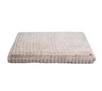 BingoPaw Cama para Perros y Humanos, 200x130x18cm Cama De Perro para Personas Cálida y Cómoda, Funda Removible, Fácil de Limpiar, Cama de Perro Grande Multifuncional para Salón, Beige