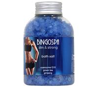 BINGOSPA slim&strong Sal de baño antienvejecimiento con Q10 para hidratación de la piel, regeneración de la piel, renovación de la piel - 650 g