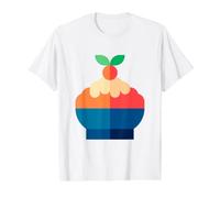 Bingsu Bingsoo Amante de la Comida Coreana Corea del Sur Camiseta gráfica económica, Hombre, Blanco, M