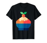 Bingsu Bingsoo Amante de la Comida Coreana Corea del Sur Camiseta gráfica económica, Hombre, Negro, M