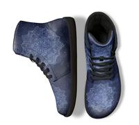 Binienty Zero Drop Sole Barefoot - Zapatos deportivos de piel sintética para hombre y mujer, minimalistas, impermeables, para hombre y mujer, Galaxy Mandala, 37 EU