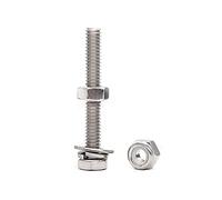 binifiMux Juego de tuercas hexagonales de 3/20.3 cm-16 x 5, 20 piezas, acero inoxidable 304, acabado liso