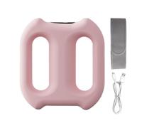 Biniveil Anillo Masajeador de Tejido Profundo | Anillo Masajeador de Fascia de 5 Velocidades en Silicona,Rodillo Portátil con Cinturón para Masaje de Piernas Muslos Abdomen Yoga Fitness Gimnasio Viaje