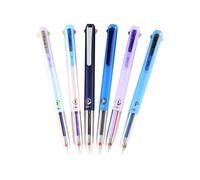 Biniveil Bolígrafos De Gel De Colores - 18 Colores Juego De Bolígrafos Gel Retráctiles | 6 Unidades Para Oficina Escuela Universidad Profesor Estudiante Dibujo Arte Journaling