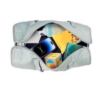 Biniveil Cama De Avión para Niños Pequeños | Reposapiés de Viaje para Avión - Colchoneta Cómoda Bolsa de Duffle Portátil para Travesías Largas en Tren Coche Camping