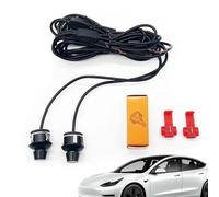 Biniveil Luces de Puerta de Coche Alas de ángel, Luces de Bienvenida para Espejo retrovisor Lateral | Luces LED para proyector de Bienvenida para Puerta - Luz de Puerta de Coche LED Sombra Fantasma,