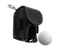 Biniveil Soporte para bolsa de golf, bolsa de golf portátil con clip para cinturón, piel sintética, multifuncional, accesorios de golf para hombres y mujeres, golf, práctica, curso, eventos de torneo