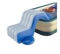 Biniveil Toboganes Acuáticos para Piscinas,Tobogán Inflable para Piscina De Tierra | Juego Acuático Divertido para Playa Patio Jardín Parques Infantiles y Césped al Aire Libre