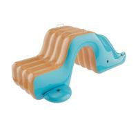 Biniveil Toboganes Inflables para Piscina,Tobogán Inflable para Piscina De Tierra - Juego Acuático Divertido para Playa Patio Jardín Parques Infantiles y Césped al Aire Libre