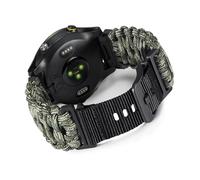 BINLUN Correa Compatible con Garmin 20MM/22MM/26MM Paracord 550 Para Quickfit Correa Nylon Militar Resistente Pulseras de Repuesto Ideal para Garmin Fenix para Forerunner para MARQ para Approach