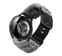 BINLUN Correa para Reloj de Nylon Paracord Trenzado 18mm 20mm 22mm Liberación Rápida Nailon Deportiva Correas de Repuesto para Smartwatches Compatible con Samsung Galaxy/Compatible con Garmin