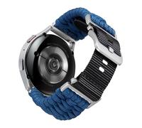 BINLUN Correa para Reloj de Nylon Paracord Trenzado 18mm 20mm 22mm Liberación Rápida Nailon Deportiva Correas de Repuesto para Smartwatches Compatible con Samsung Galaxy/Compatible con Garmin