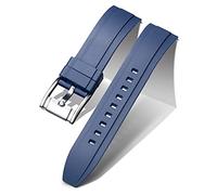 BINLUN Correa Reloj de Silicona de Liberación Rápida Correas para Relojes de Caucho 18mm 19mm 20mm 21mm 22mm 24mm Deportivos Pulseras de repuesto para smartwatches para Hombre y Mujer (19mm, Azul)