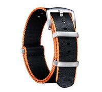 BINLUN Correas de Reloj de Nylon Thick G10 Multicolor Calidad Alta Correa Reloj con Hebilla de Acero Negra/Plateada Inoxidable para Hombres Mujeres 18 mm 20 mm 22 mm 24 mm (Nueva versión)