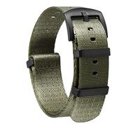 BINLUN Correas de Reloj de Nylon Thick G10 Multicolor Calidad Alta Correa Reloj con Hebilla de Acero Negra/Plateada Inoxidable para Hombres Mujeres 18 mm 20 mm 22 mm 24 mm (Nueva versión)