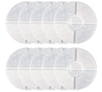 Binnan 10 Piezas Filtros Fuente Gatos y Perros, Filtro Dispensador de Agua para Mascotas con Resina y Carbón Activado, Filtro Dispensador de Agua para Gatos de Algodón