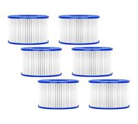 Binnan 6 Piezas Cartucho de Filtro de Piscina Tipo Vi, Cartucho Filtro Piscina para Bestway 58323, Accesorios Piscina Bestway